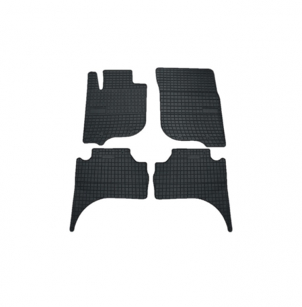 Covorase auto - Set covorase auto din cauciuc  Mitsubishi L200 2019-, presuri FROGUM, Negru