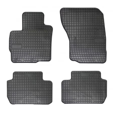 Covorase auto - Set covorase auto din cauciuc Mitsubishi Outlander 3 2014-, presuri FROGUM, negre, 4 buc.