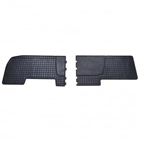 Accesorii auto - Set covorase auto din cauciuc Nissan Primastar 2001-2014, Opel Vivaro II 2014-, Renualt Trafic II, III 2001-2014, randul 2, presuri FROGUM, negre, 2 buc.