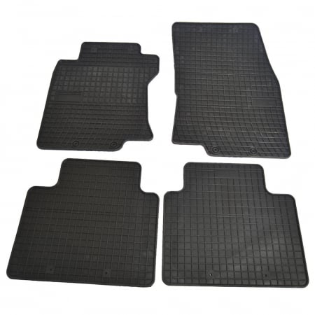 Covorase auto - Set covorase auto din cauciuc Nissan X-Trail 3 2013-2021, presuri FROGUM, negre, 4 buc.