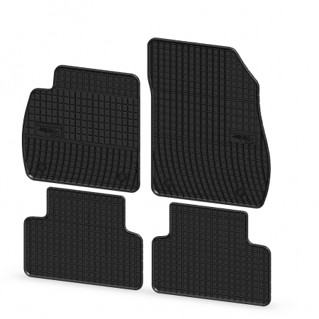 Covorase auto - Set covorase auto din cauciuc Opel Zafira C Tourer 2012-2019, presuri FROGUM, negre, 4 buc.