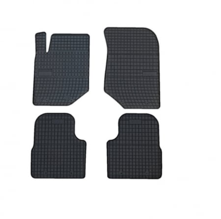 Covorase auto - Set covorase auto din cauciuc  Peugeot 2008 2 2019-  prezent, presuri FROGUM, Negru
