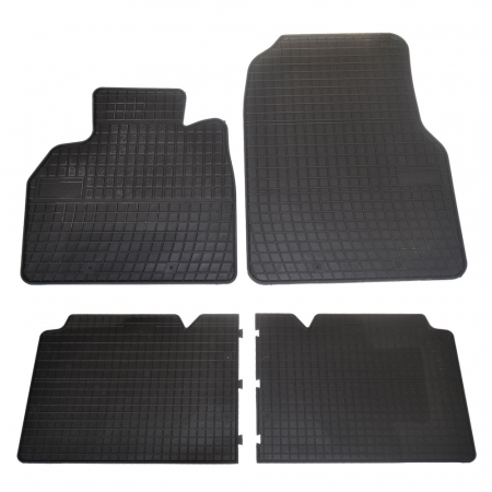 Accesorii auto - Set covorase auto din cauciuc Renault Espace 4 2002-2015 , presuri FROGUM, negre , 4 buc