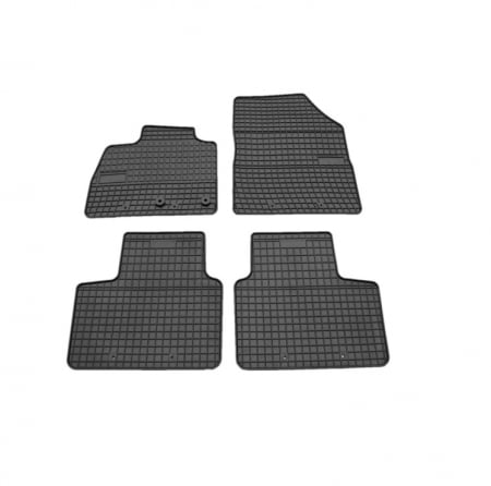 Accesorii auto - Set covorase auto din cauciuc  Renault Scenic 4 2016-  prezent, presuri FROGUM, Negru