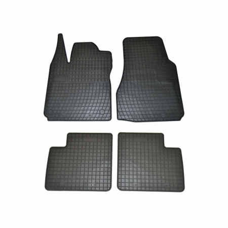 Accesorii auto - Set covorase auto din cauciuc Renault Twingo III din 2014- culoare Negru, presuri FROGUM, 4 buc.