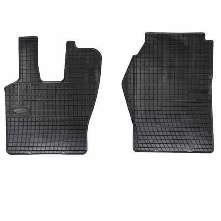Accesorii auto - Set covorase auto din cauciuc Scania Rig 2004-, presuri FROGUM, negre, 2 buc.