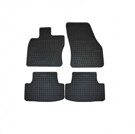 Covorase auto - Set covorase auto din cauciuc  Seat Ateca 2016-  prezent, presuri FROGUM, Negru