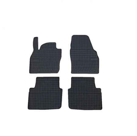 Accesorii auto - Set covorase auto din cauciuc  Skoda Kamiq 2019-  prezent, presuri FROGUM, Negru