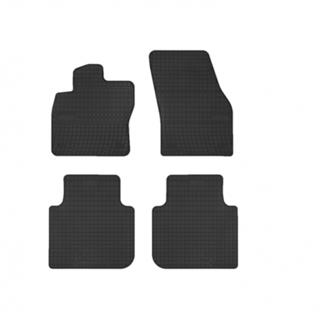 Accesorii auto - Set covorase auto din cauciuc  Skoda Kodiaq 2017-  prezent, presuri FROGUM, Negru