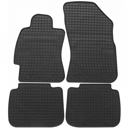 Accesorii auto - Set covorase auto din cauciuc Subaru Outback V din 2014-2019, presuri FROGUM, negre, 4 buc.