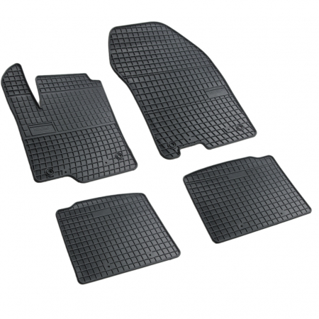 Accesorii auto - Set covorase auto din cauciuc Suzuki SX4 2013- SX4 2 S-Cross 2013-2018, presuri FROGUM, negre, 4 buc.