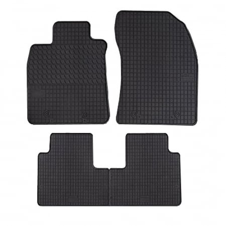 Accesorii auto - Set covorase auto din cauciuc Toyota Avensis 3 2009-2018, presuri FROGUM, negre, 4 buc.