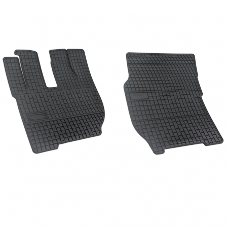 Accesorii auto - Set covorase auto din cauciuc Volvo FH12 FH16 1993-, presuri FROGUM, negre, 2 buc.