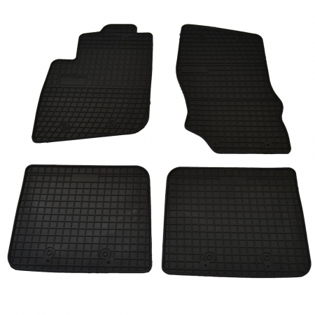 Accesorii auto - Set covorase auto din cauciuc Volvo S40 1995-2004 V40 1995-2004, presuri FROGUM, negre, 4 buc.