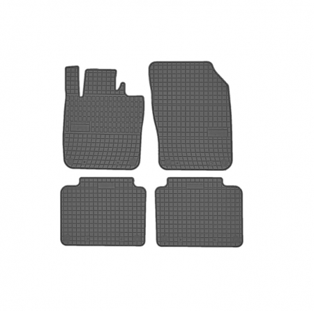 Accesorii auto - Set covorase auto din cauciuc  Volvo S90 2016-  prezent; Volvo V90 2016-  prezent, presuri FROGUM, Negru