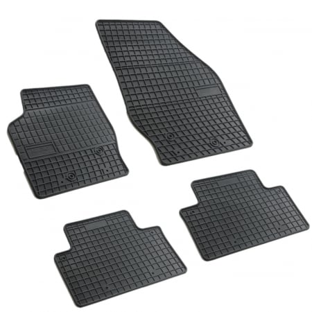 Accesorii auto - Set covorase auto din cauciuc Volvo XC90 2002-2015, presuri FROGUM, negre, 4 buc.