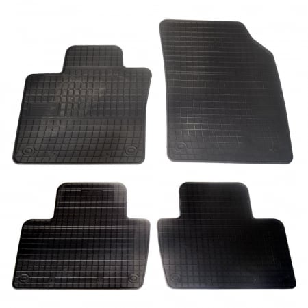 Accesorii auto - Set covorase auto din cauciuc Volvo XC90 2015-, presuri FROGUM, negre, 4 buc