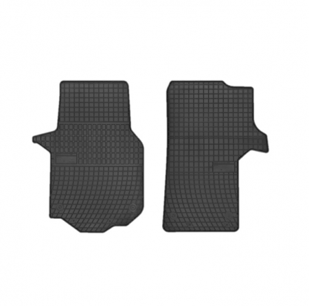 Accesorii auto - Set covorase auto din cauciuc  Vw Crafter 2 2017-  prezent, Man Tge 2017-  prezent, presuri FROGUM, Negru