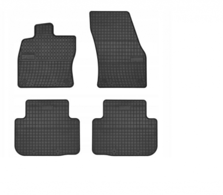 Accesorii auto - Set covorase auto din cauciuc  Vw Golf Sportsvan 2014-  prezent, presuri FROGUM, Negru