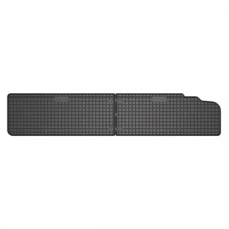 Covorase auto - Set covorase cauciuc, 2 Buc , Spate, Negru, Pentru: Opel Vivaro A, Vivaro B 2001-2019, Bus