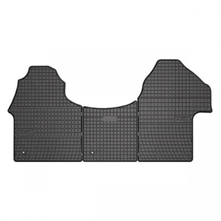 Accesorii auto - Set covorase cauciuc, 3 Buc , Fata, Negru, Pentru: Mercedes Sprinter 3,5-T  2018-, Bus   Truck   Van