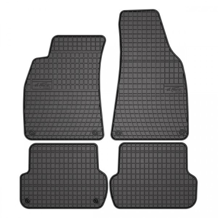 Covorase auto - Set covorase cauciuc, 4 Buc , Fata Spate, Pentru: Audi A4 B6, A4 B7; Seat Exeo, Exeo St 2000-2013, Berlina