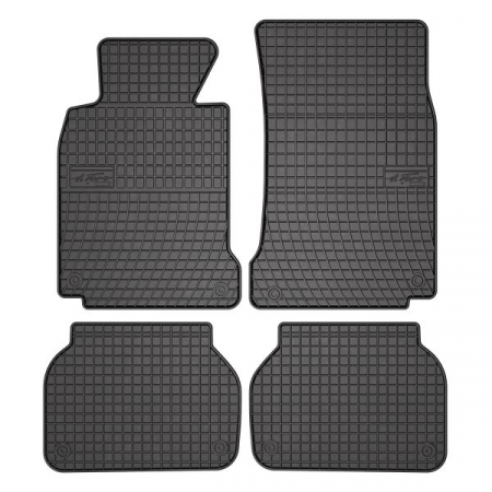 Covorase auto - Set covorase cauciuc, 4 Buc , Fata Spate, Pentru: Bmw 5 (E39) 1995-2004, Berlina