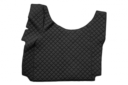 Set covorase compatibile cu Renault T cu podea inalta (01.2014-2021), piele sintetica - Negru [2]