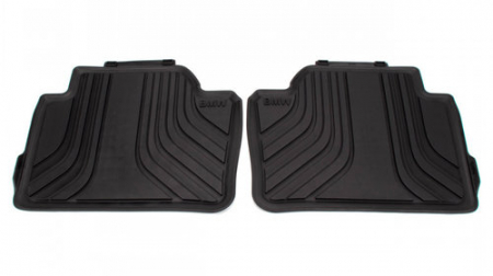 Accesorii auto - Set covorase spate   All-Weather   - negru - Bmw Seria 3 F30, F31, F80 M3, F36; Bmw Seria 4 F36