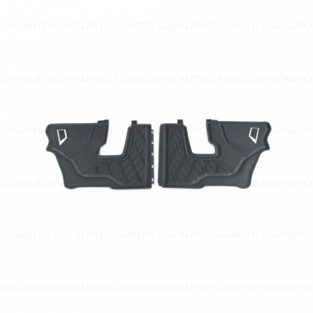 Covorase auto - Set covorase spate (rand 3) -   All-Weather   - negru - Bmw X7 G07 - 6 scaune