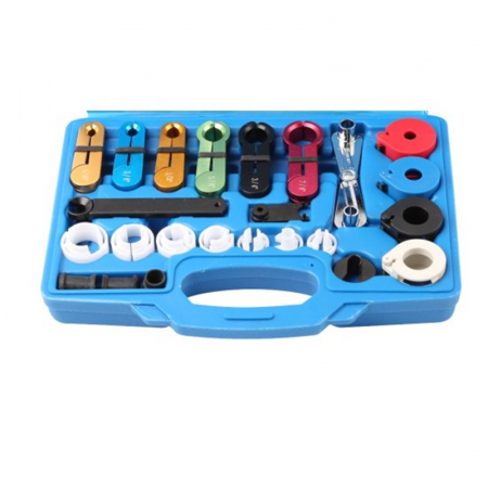 Scule si echipamente - Set De Cuplaje Pentru Conductele De A/C Si Combustibil 21 Buc. - KBD1005