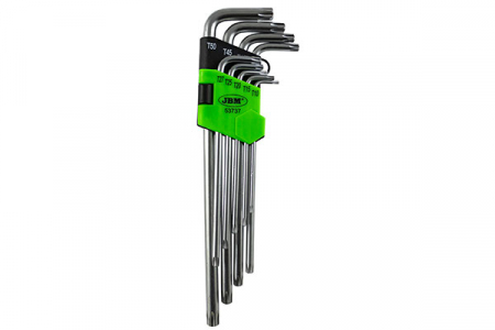 Scule si echipamente - Set Din 9 Chei Torx Lungi Jbm