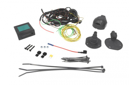 Accesorii remorcare - Set electric de sistem de remorcare (numar pini: 7) pentru: Chevrolet Aveo, Cruze, OrLando, Trax; Opel Adam, Astra J, Cascada, Corsa E, Insignia A, Meriva B, Mokka / Mokka X, Zafira C 07.08-