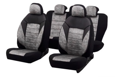 Accesorii auto - Set Huse Scaun Diamond Gri