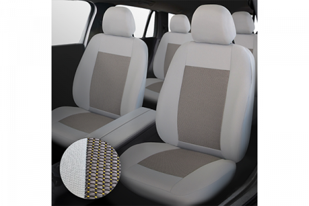 Accesorii auto - Set huse scaun Lux gri UMB1