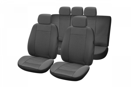 Accesorii auto - Set Huse Scaun Lux Negru Umb1