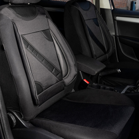 Set Huse Scaun Nero Negru [4]