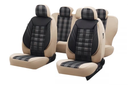 Accesorii auto - Set Huse Scaun Sport Bej