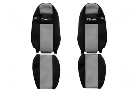 Husa scaun - Set huse scaun textil camion compatibile cu Iveco Stralis (01.2002-12.2012)