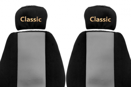 Set huse scaun textil camion compatibile cu Mercedes Actros MP 1 / Atego / Axor, Gri [1]