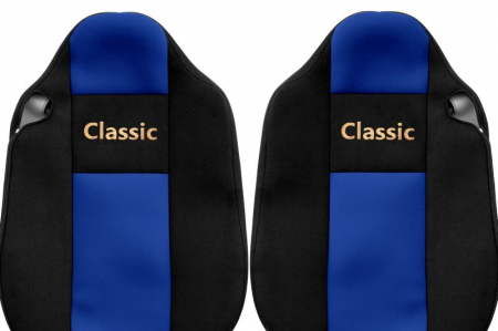 Set huse scaun textil camion compatibile cu Renault T 01.2014+ cu tetiere integrate [1]