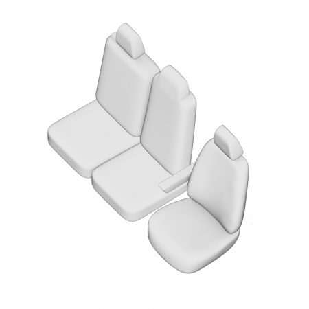 Set Huse Scaun Umbrella Pentru Nissan Nv400 (2+1) 2011- [5]