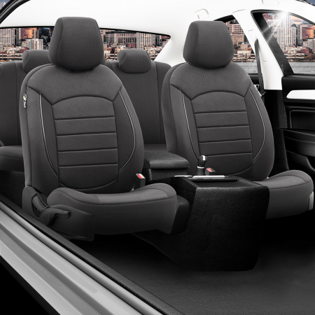 Set huse scaun Urban negru [11]