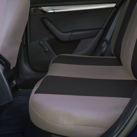 Set Huse Scaun Urban Negru - Gri [2]