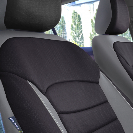 Set Huse Scaun Urban Negru - Gri [5]