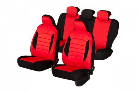 Set Huse Scaun Urban Rosu [9]