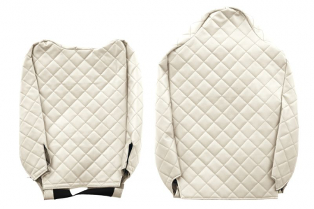 Set huse scaune compatibil cu Renault T cu tetiere diferite 01.2014-2021, Crem [1]