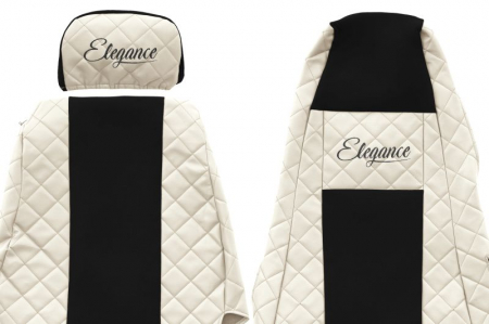 Set huse scaune compatibil cu Scania R, G si P (01.2005-12.2016), Crem [2]