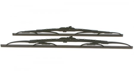 Accesorii auto - Set lamele arcuite stergator parbriz BOSCH Twin 502 3 397 118 563, 500/450 mm, fara spoiler