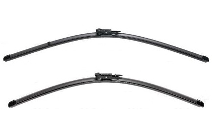 Accesorii auto - Set lamele stergatoare VALEO SILENCIO X.TRM FLAT BLADE SET 574306, lungime 600 mm, 580 mm, fara carcasa